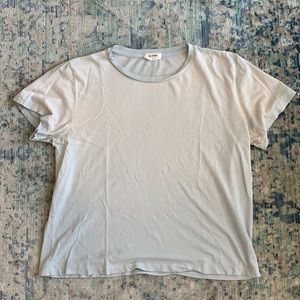 Re/Done Tee Shirt. Light Blue. Worn Once. Size Medium.